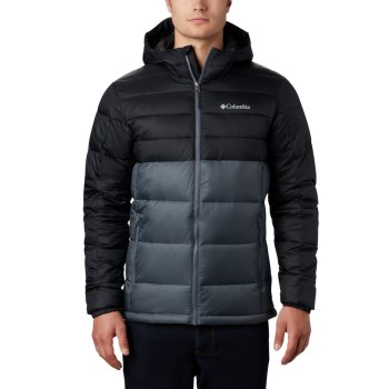 Columbia Jas Heren, Buck Butte Insulated Hooded DiepGrijs Zwart, 26RTQVSFM